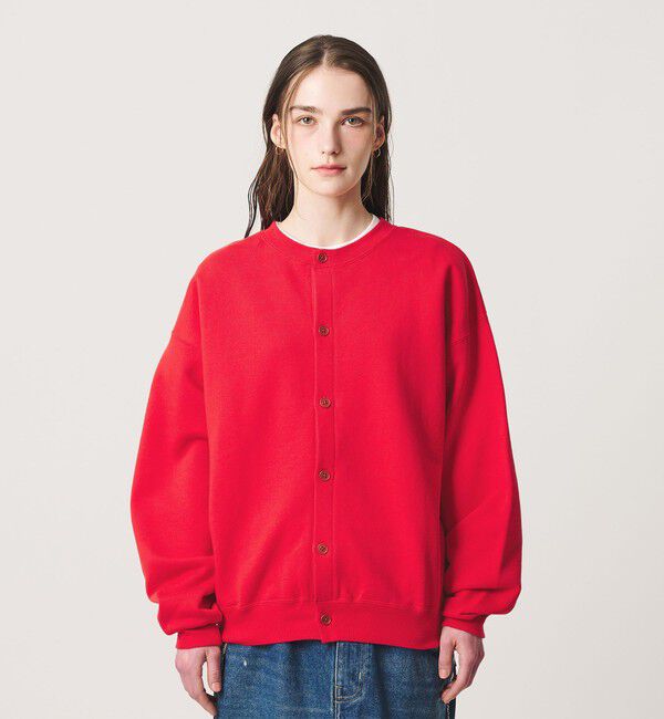 BEAUTY&YOUTH UNITED ARROWS「【WEB限定】クルーネック スウェット カーディガン」|カーディガン|