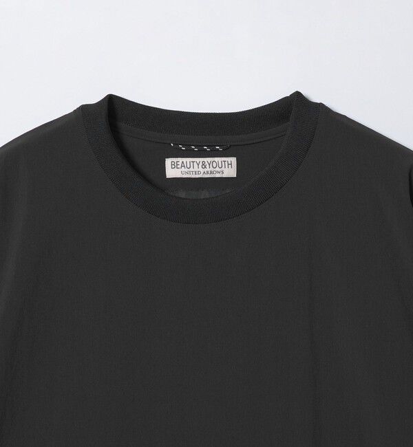 BEAUTY&YOUTH UNITED ARROWS「360&deg;MASTER アジャスト クルーネック カットソー セットアップ対応 撥水 ストレッチ ウォッシャブル」|Tシャツ・カットソー|