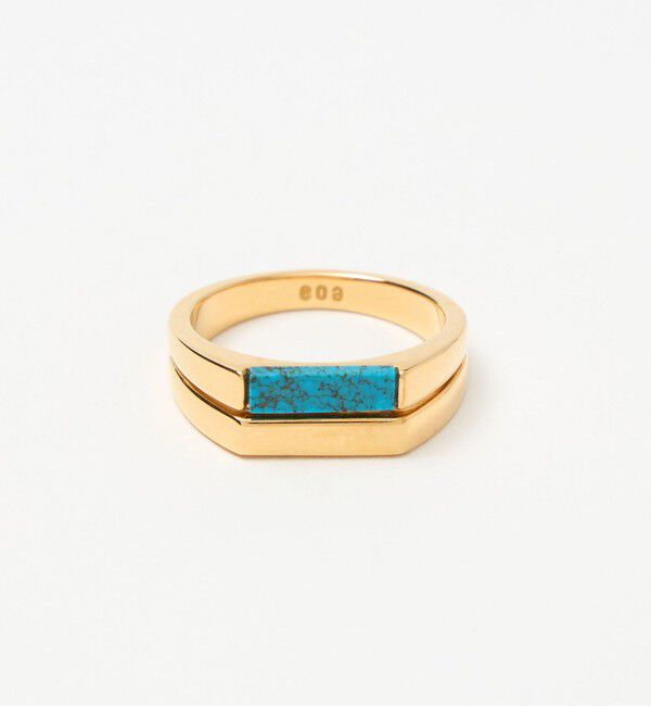 BEAUTY&YOUTH UNITED ARROWS「＜eoa＞ストーン ダブル リング」|リング|