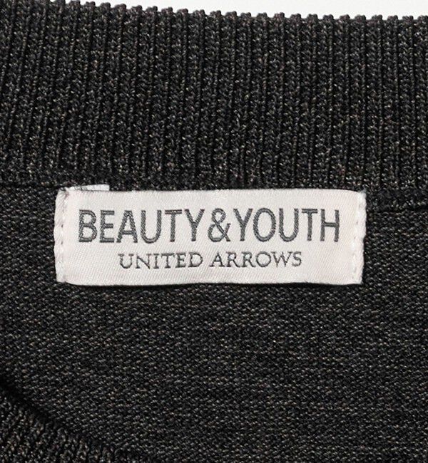 BEAUTY&YOUTH UNITED ARROWS「フュージョン カラー ニット Tシャツ ウォッシャブル」|ニット・セーター|