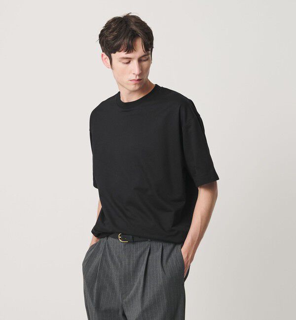 BEAUTY&YOUTH UNITED ARROWS「金政メリヤス メロー コットン スウェット Ｔシャツ MADE IN JAPAN」|Tシャツ・カットソー|