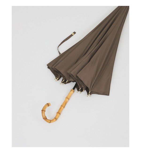 Ray BEAMS 「ソリッド バンブー 傘」|傘|BROWN
