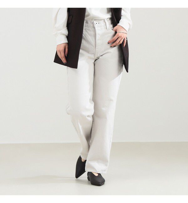 Demi-Luxe BEAMS 「upper hights / THE CECILIE BONE デニムパンツ」|デニム|