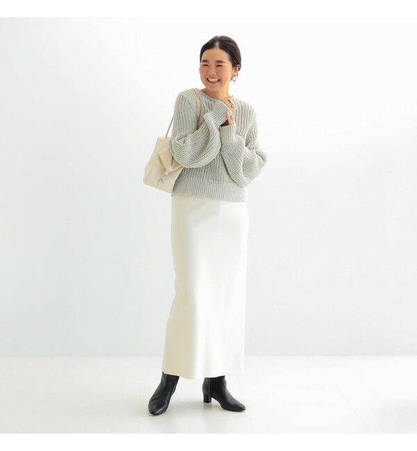 Demi-Luxe BEAMS 「シンプル タイト ニットスカート .M」|スカート|