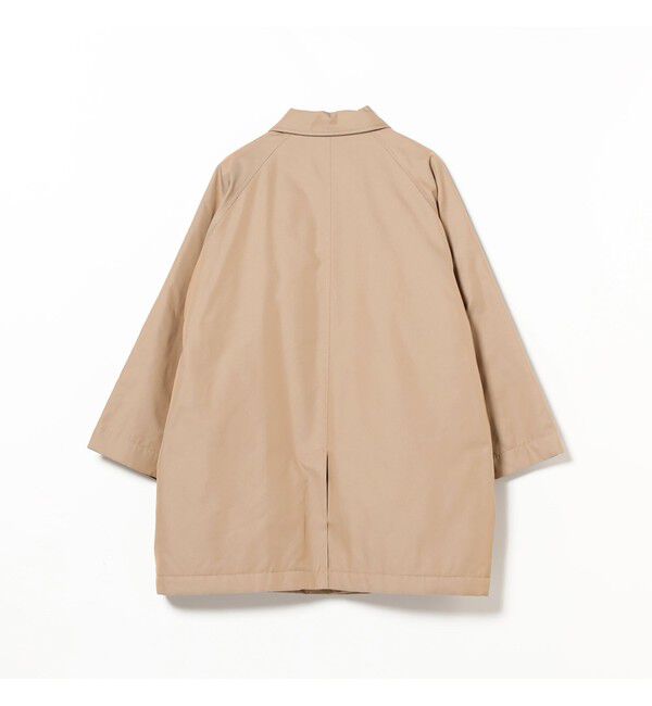 BEAMSBOY「コットン ポリエステル シャンブレー ステンカラー コート」|ダッフルコート|