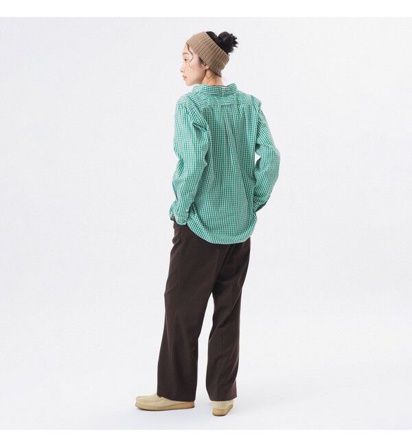 BEAMSBOY「100/2 ギンガムチェック ボタンダウン シャツ ＜定番 / オフィスカジュアル＞」|シャツ・ブラウス|