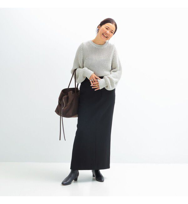 Demi-Luxe BEAMS 「畦編み ニット プルオーバー.M」|ニット・セーター|