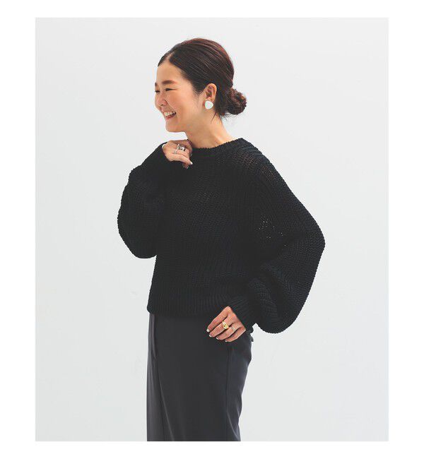 Demi-Luxe BEAMS 「畦編み ニット プルオーバー.M」|ニット・セーター|