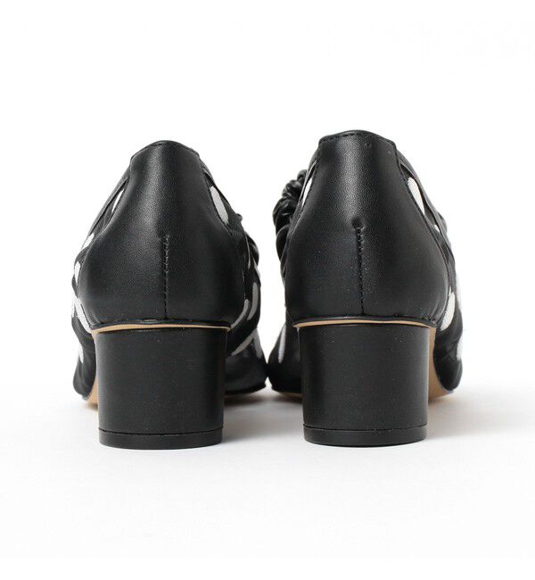 Ray BEAMS 「 ドット メッシュ パンプス」|パンプス|