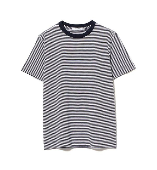 Demi-Luxe BEAMS 「【別注】SLOANE / コットン天竺 ボーダー Tシャツ」|Tシャツ・カットソー|