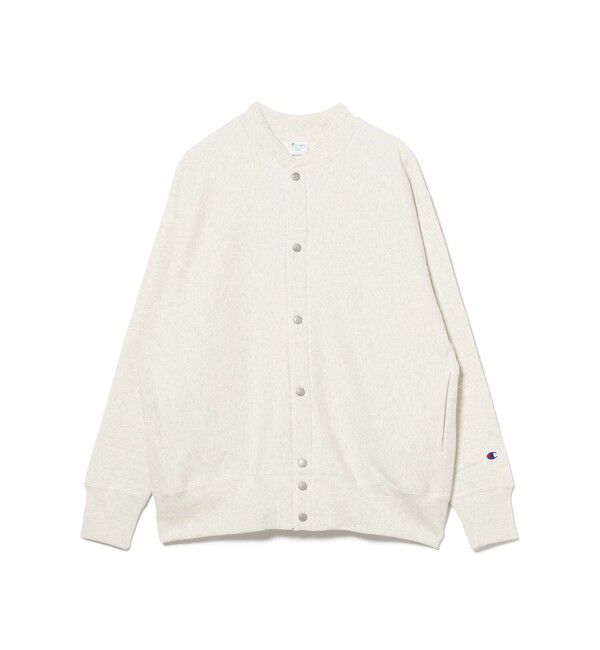 BEAMS「【別注】Champion &times; MIN-NANO / スナップ ジャケット」|スウェット・ジャージ|