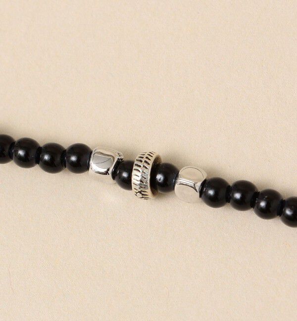 SHIPS「【WEB限定】SHIPS: 2WAY マスク ビーズ ストラップ」|アンクレット|