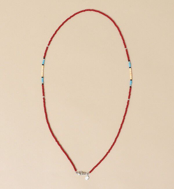 SHIPS「【WEB限定】SHIPS: 2WAY マスク ビーズ ストラップ」|アンクレット|