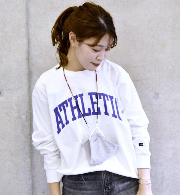 SHIPS「【WEB限定】SHIPS: 2WAY マスク ビーズ ストラップ」|アンクレット|