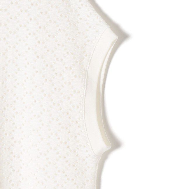 SHIPS for women「《一部追加予約》【WEB限定】〈手洗い可能〉アイレット クルーネック プルオーバー」|Tシャツ・カットソー|