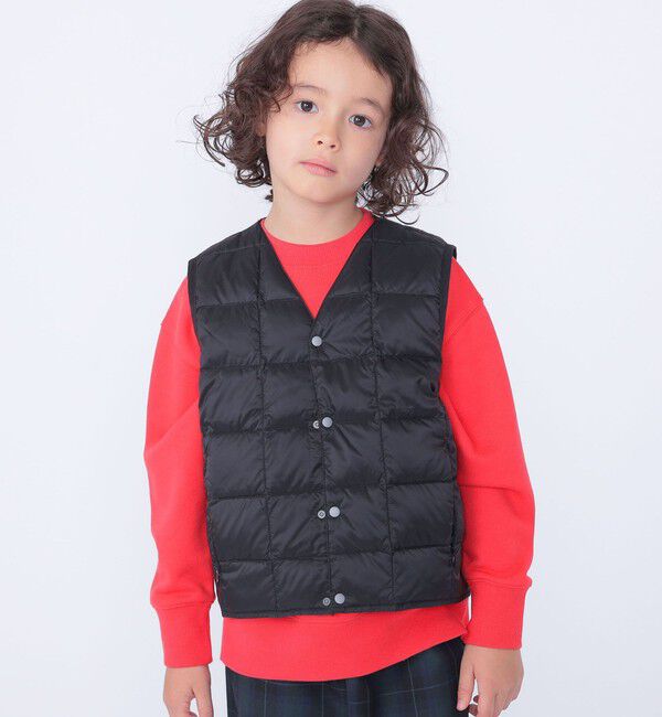 SHIPS KIDS「【WEB限定】TAION:100～150cm / キッズ インナー ダウン ベスト」|ダウンベスト・ベスト|