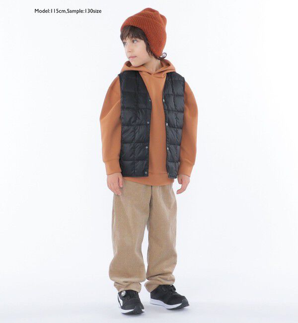 SHIPS KIDS「【WEB限定】TAION:100～150cm / キッズ インナー ダウン ベスト」|ダウンベスト・ベスト|
