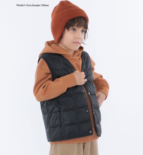 SHIPS KIDS「【WEB限定】TAION:100～150cm / キッズ インナー ダウン ベスト」|ダウンベスト・ベスト|