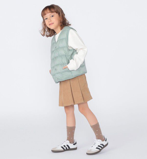 SHIPS KIDS「【WEB限定】TAION:100～150cm / キッズ インナー ダウン ベスト」|ダウンベスト・ベスト|