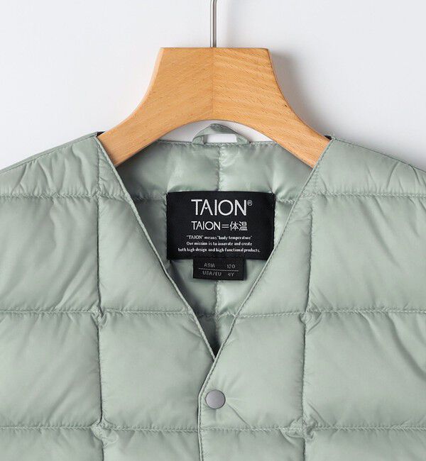 SHIPS KIDS「【WEB限定】TAION:100～150cm / キッズ インナー ダウン ベスト」|ダウンベスト・ベスト|