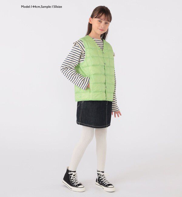 SHIPS KIDS「【WEB限定】TAION:100～150cm / キッズ インナー ダウン ベスト」|ダウンベスト・ベスト|