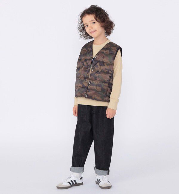 SHIPS KIDS「【WEB限定】TAION:100～150cm / キッズ インナー ダウン ベスト」|ダウンベスト・ベスト|