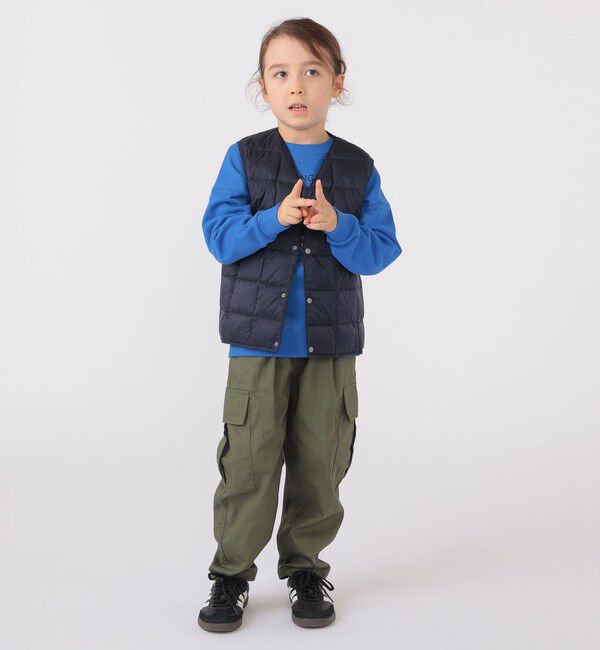 SHIPS KIDS「【WEB限定】TAION:100～150cm / キッズ インナー ダウン ベスト」|ダウンベスト・ベスト|