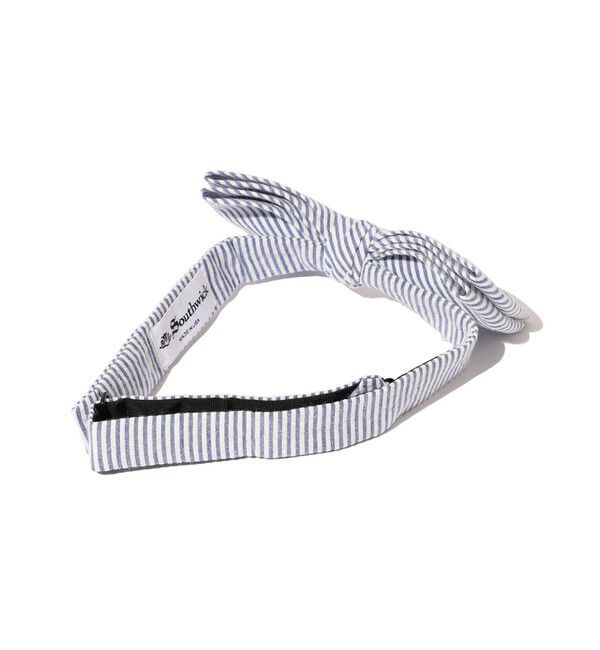 SHIPS「Southwick: コットン シアサッカー ボウタイ」|ネクタイ・蝶ネクタイ|