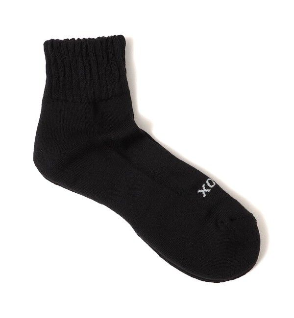 SHIPS any「VIBSOX:〈消臭・抗菌・防臭〉 ショート リブ ソックス」|ソックス|ブラック