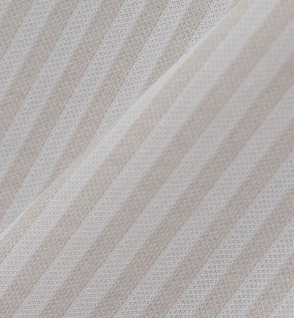 SHIPS「SHIPS: ALBINI ジャージー ロンスト ワンピースカラー シャツ」|シャツ・ブラウス|