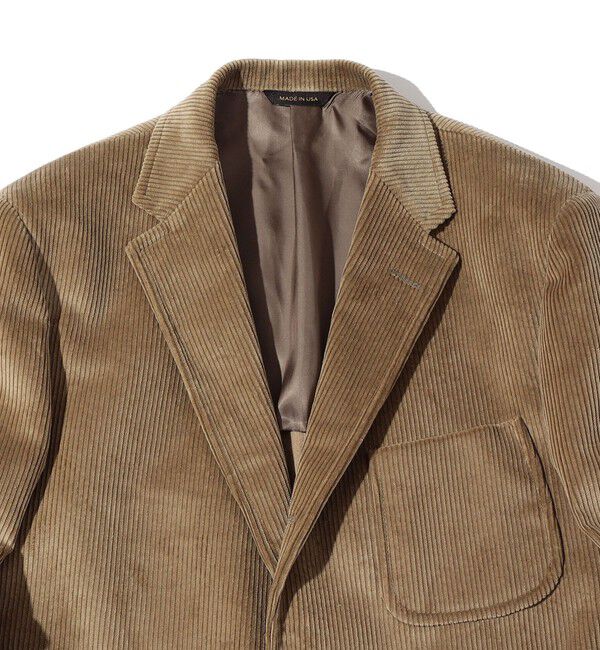 SHIPS「Southwick: CAMBRIDGE ブリスベンモス コーデュロイ ジャケット」|テーラードジャケット|