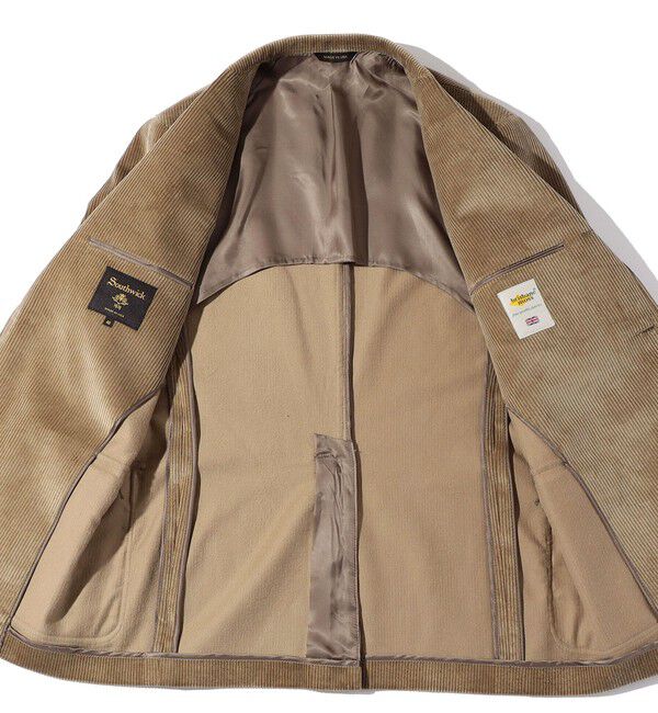 SHIPS「Southwick: CAMBRIDGE ブリスベンモス コーデュロイ ジャケット」|テーラードジャケット|
