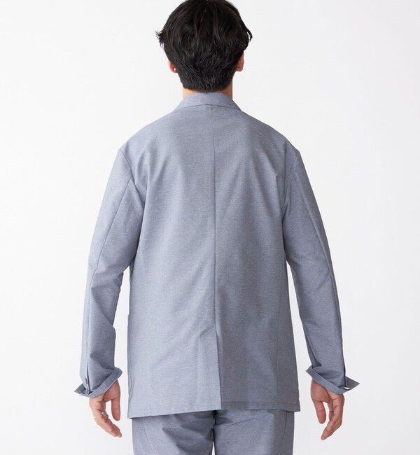 SHIPS「SHIPS:〈手洗い可能/セットアップ対応〉スーパーライト 2ボタン ジャケット」|テーラードジャケット|