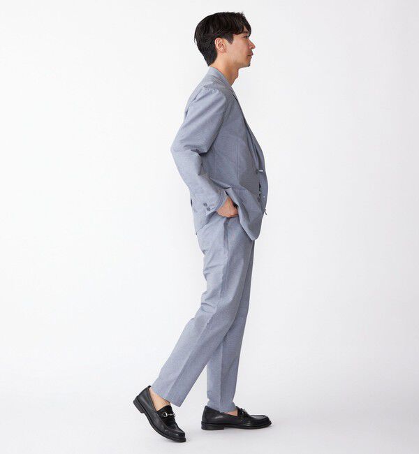 SHIPS「SHIPS:〈手洗い可能/セットアップ対応〉スーパーライト 2ボタン ジャケット」|テーラードジャケット|