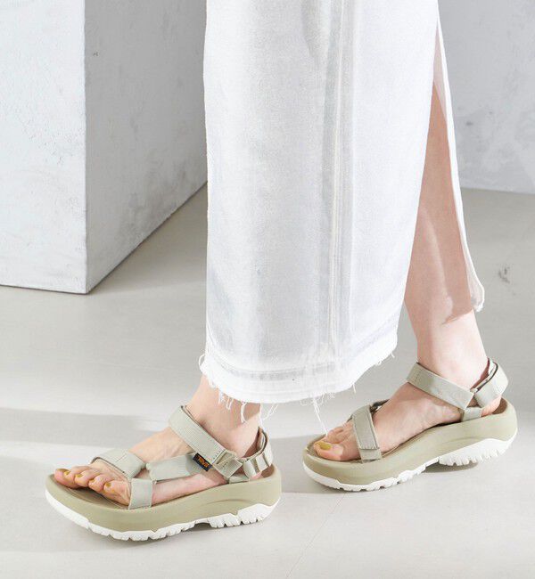 SHIPS for women「TEVA:HURRICANE XLT２ AMPSOLE ◇」|サンダル|ライトグリーン