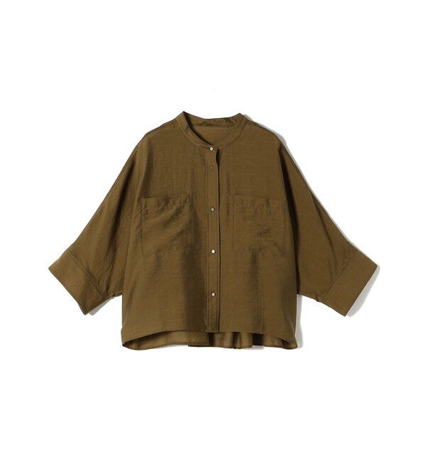 SHIPS for women「〈手洗い可能〉シルク混 シアー 羽織 シャツ」|シャツ・ブラウス|