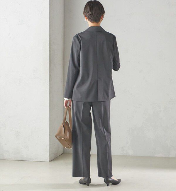 SHIPS for women「〈手洗い可能〉ツイル ストレート パンツ（セットアップ対応）」|その他|