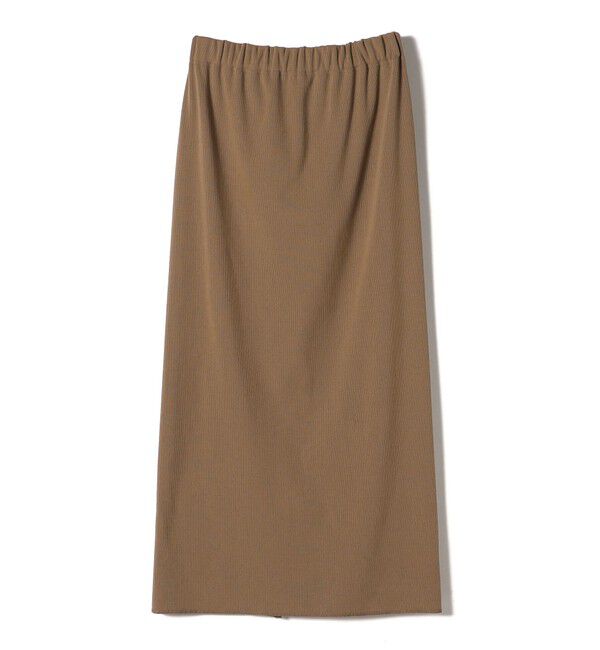 SHIPS for women「〈UVカット / 手洗い可能〉リブ ジャージー 2WAY ストレッチ スカート」|スカート|
