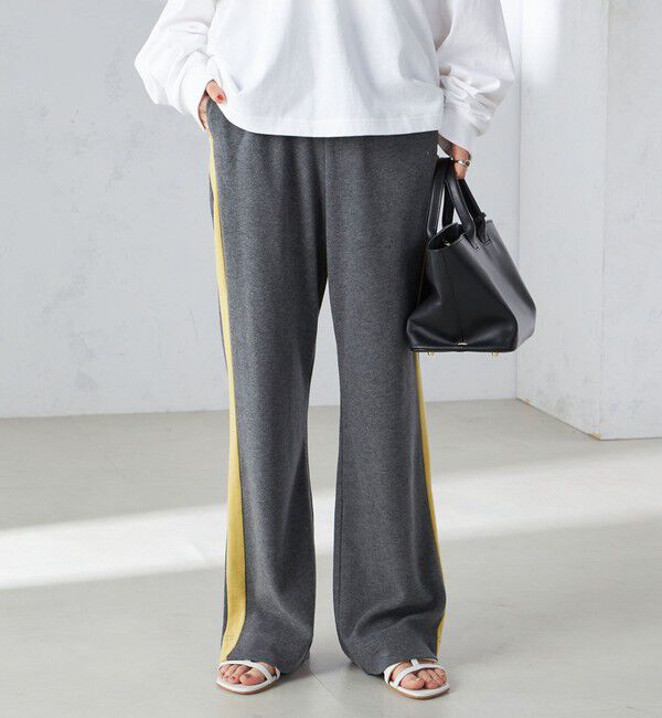 SHIPS for women「【SHIPS別注】onit:ライン イージー パンツ」|その他|