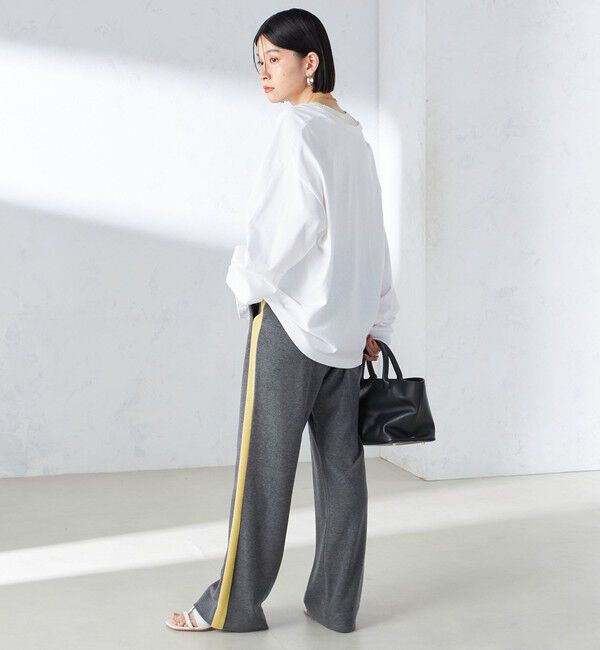 SHIPS for women「【SHIPS別注】onit:ライン イージー パンツ」|その他|