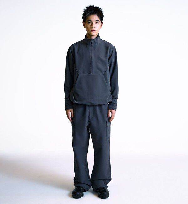 SHIPS「City Ambient Products: SHELTECH Warm(R) ジップ プルオーバー」|シャツ・ブラウス|