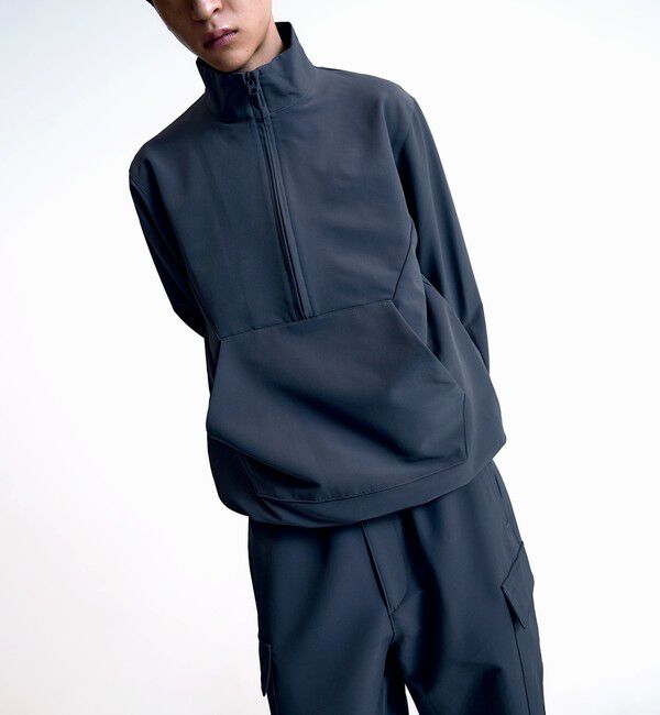 SHIPS「City Ambient Products: SHELTECH Warm(R) ジップ プルオーバー」|シャツ・ブラウス|