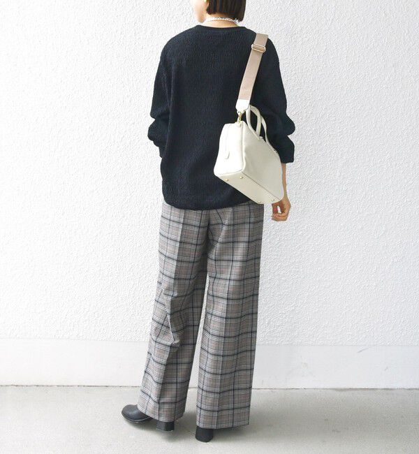 SHIPS for women「【WEB限定】〈手洗い可能〉ランダムブルーゼ ロングスリーブ プルオーバー」|プルオーバー|