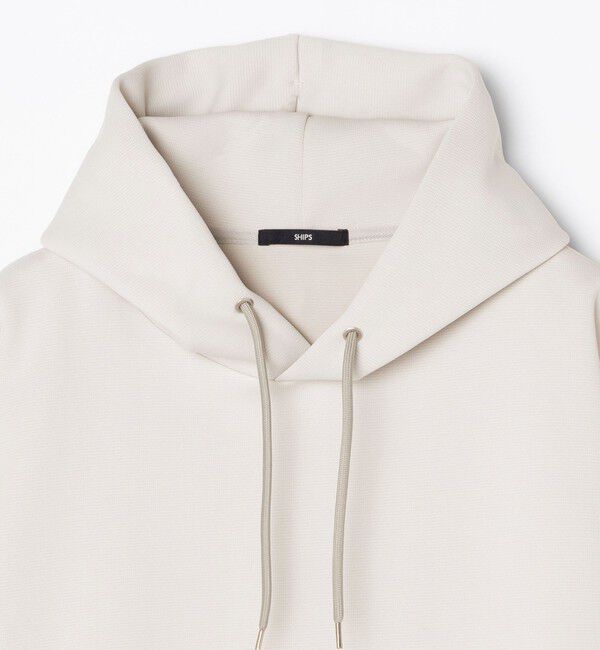 SHIPS「SHIPS:〈手洗い可能〉ハイゲージ ミラノリブ ポンチ パーカー」|パーカー|