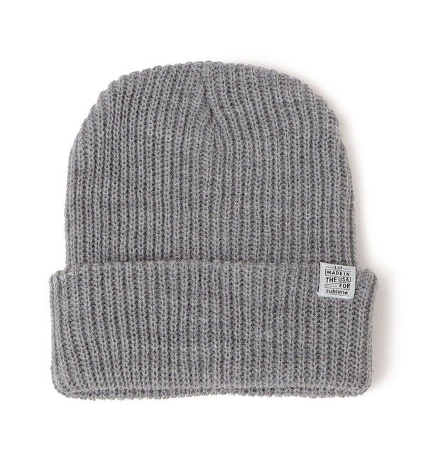 SHIPS KIDS「SUBLIME:リブ ニット ワッチキャップ」|ニット帽|