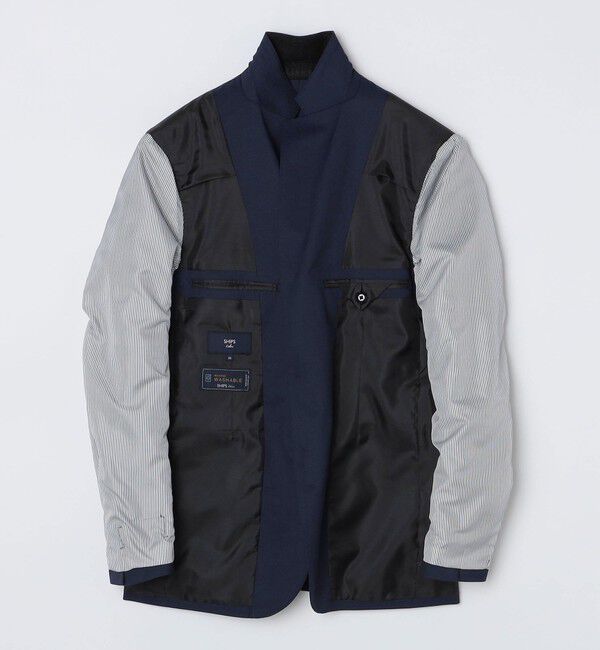 SHIPS Colors 「SHIPS Colors:〈洗濯機可能〉TW ジャケット 2(セットアップ対応可能)」|テーラードジャケット|