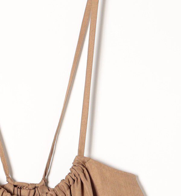 SHIPS any「SHIPS any:〈洗濯機可能〉ウーステッド イージー ギャザー サロペット」|オールインワン|