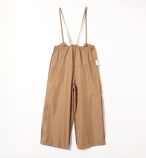 SHIPS any「SHIPS any:〈洗濯機可能〉ウーステッド イージー ギャザー サロペット」|オールインワン|