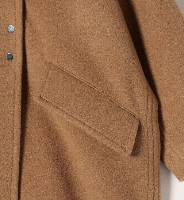 SHIPS any「SHIPS any: バルマカーン コクーン コート 25AW」|ステンカラーコート|