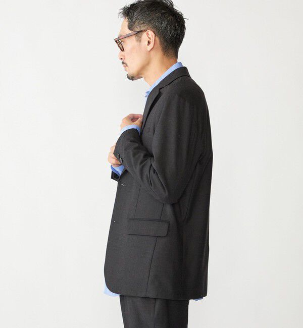 SHIPS「SHIPS: ＜セットアップ対応> SOLOTEX(R) ウール サキソニー 2B ジャケット」|テーラードジャケット|